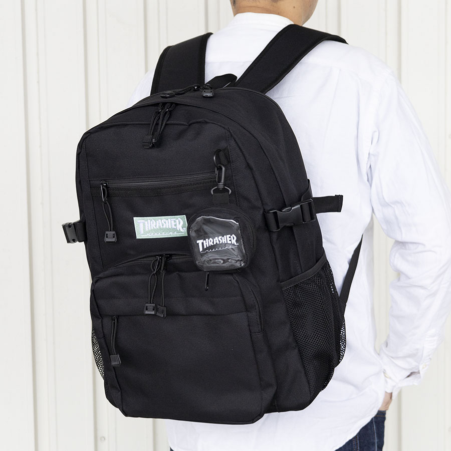THRASHER（スラッシャー） リュックサック メンズ レディース 2層 大