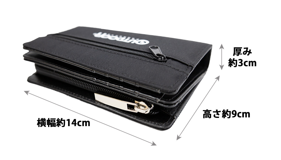 二つ折り財布 メンズ ミドルウォレット 深札入れ ブランド