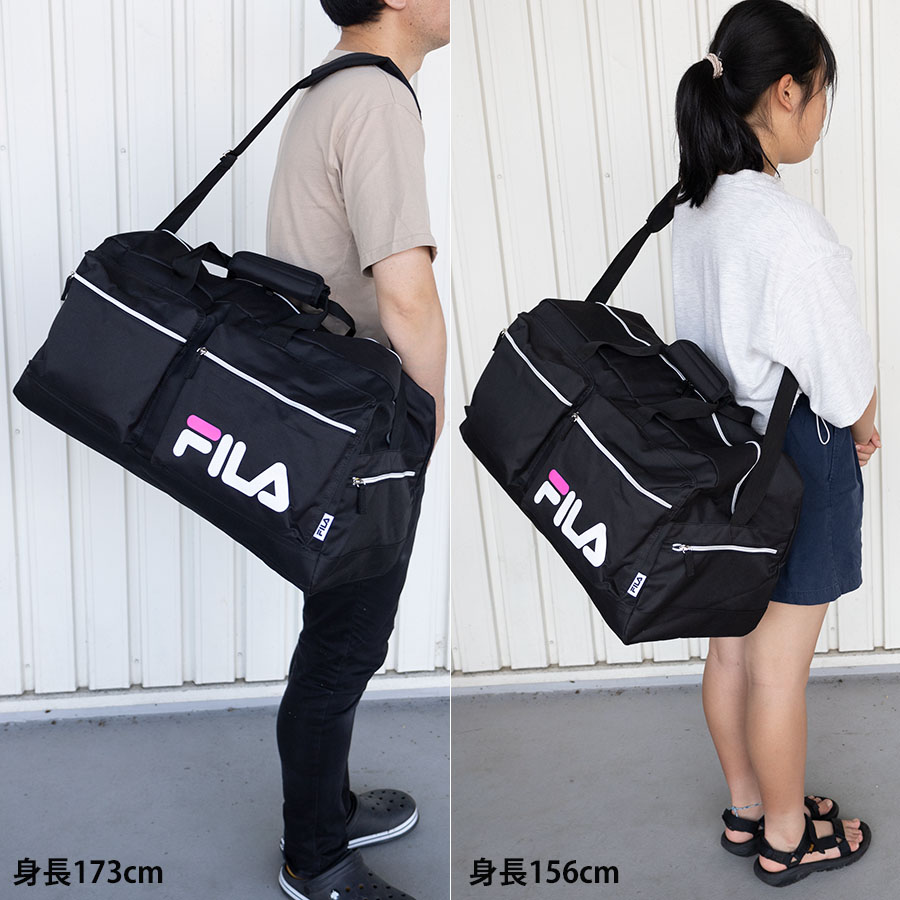 FILA（フィラ） ボストンバッグ メンズ レディース 大容量 50L