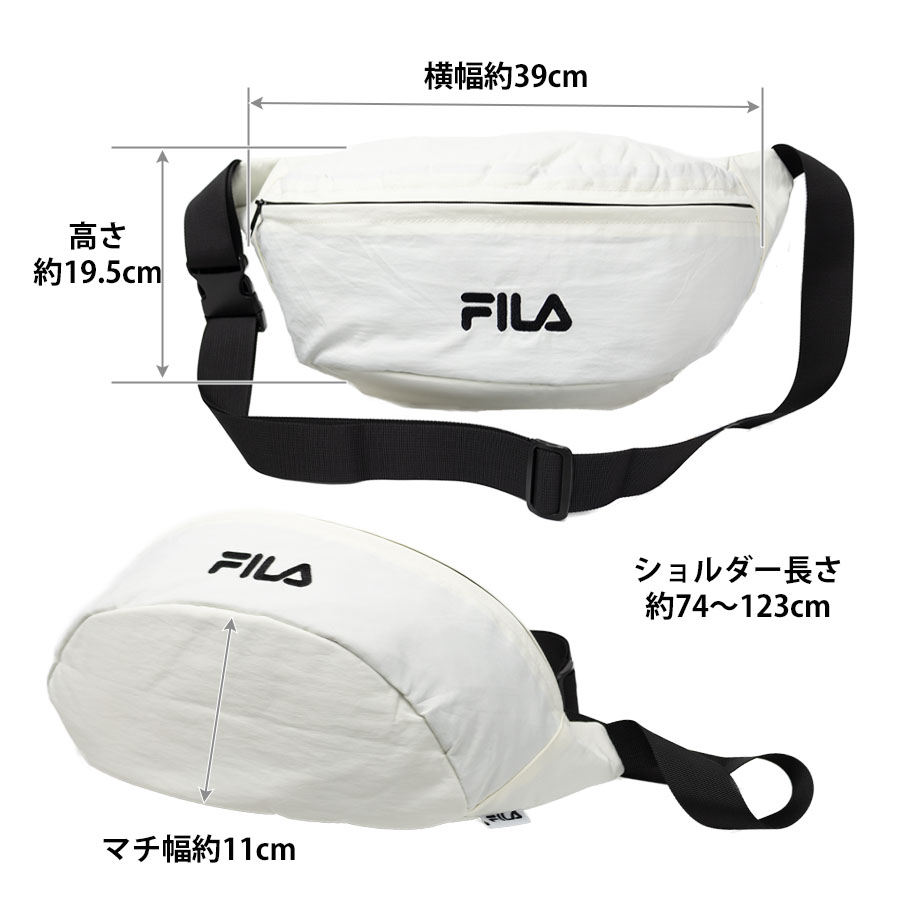 FILA（フィラ） ボディバッグ メンズ 斜めがけ ワンショルダー