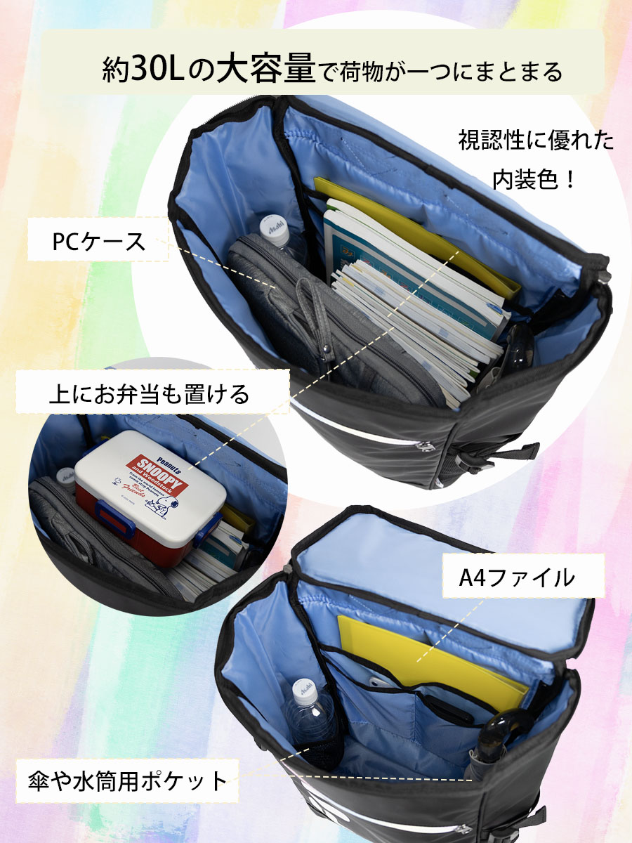 FILA（フィラ） リュックサック メンズ レディース b4 30l スクエア