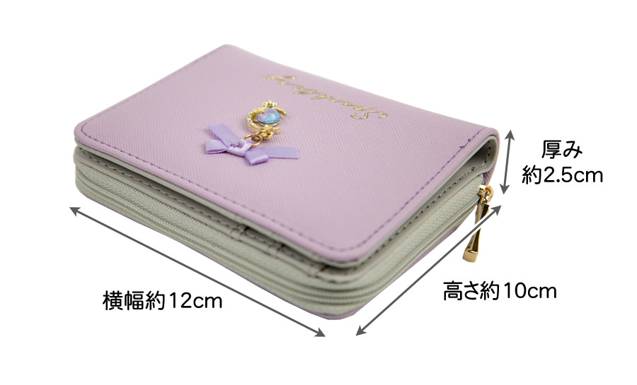 財布 レディース 二つ折り キッズ 子供 女の子 女子 小学生 10代 二
