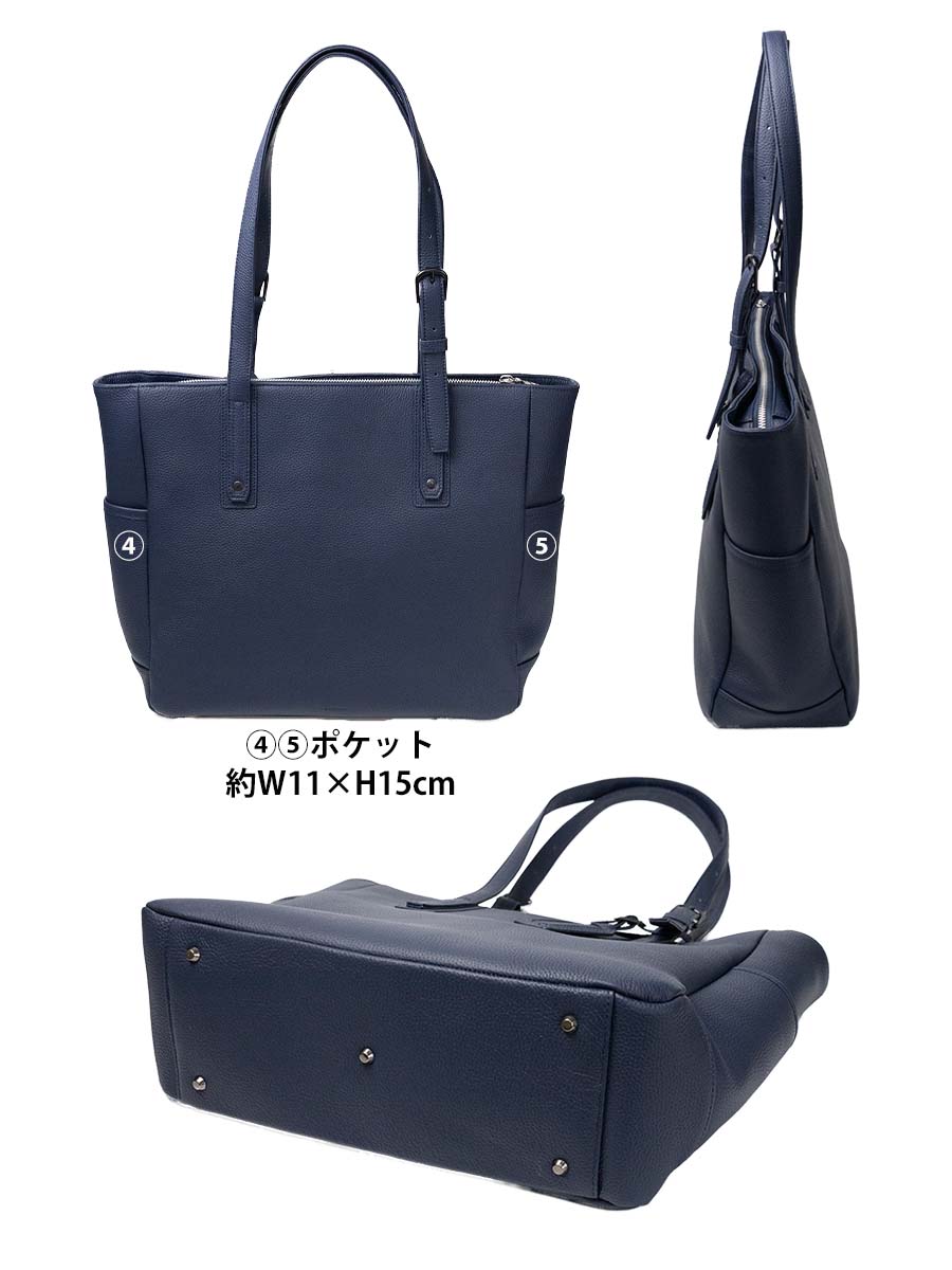 SOLATINA（ソラチナ）本革トートバック SOLATINA トートバッグ メンズ 肩掛け 本革 革 レザー a4 pc 13