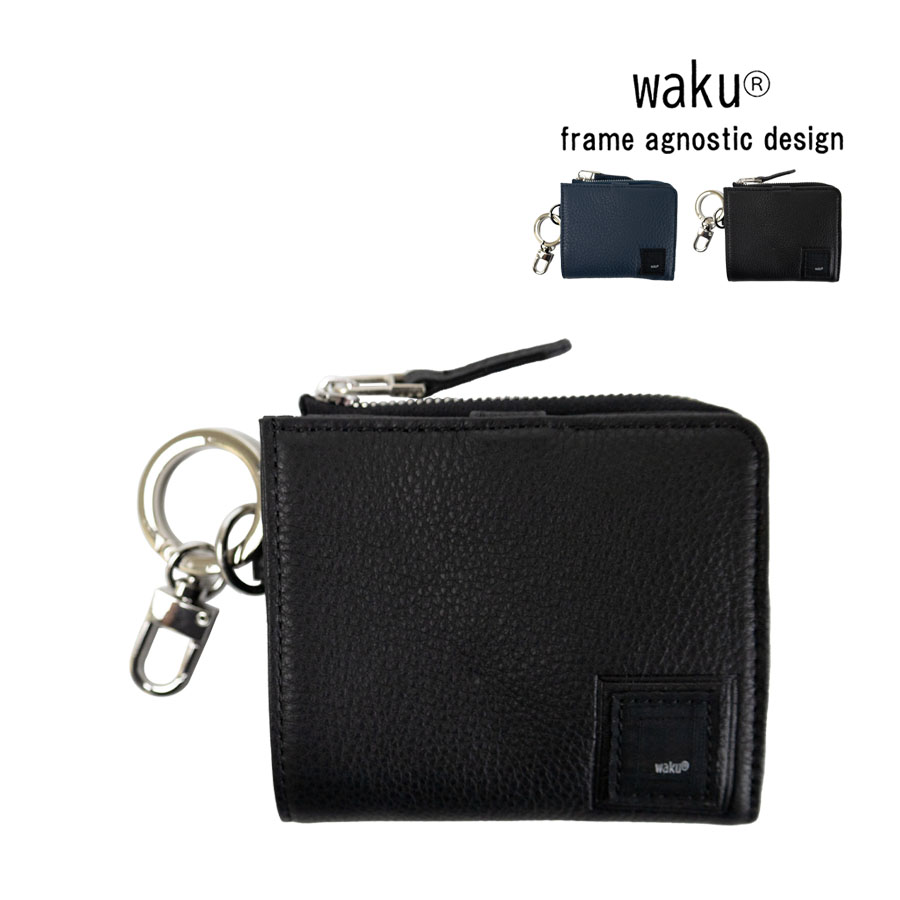 財布 メンズ 二つ折り 本革 革 レザー ウォレット 札入れ ファスナー  