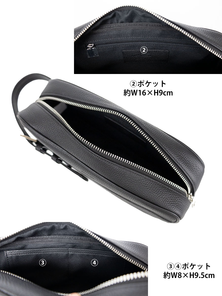 SOLATINA（ソラチナ） セカンドバッグ メンズ 本革 革 レザー クラッチ