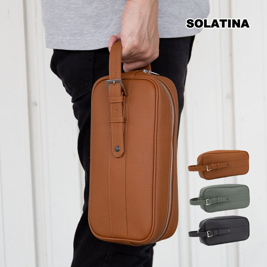 SOLATINA（ソラチナ） セカンドバッグ メンズ 本革 革 レザー クラッチ