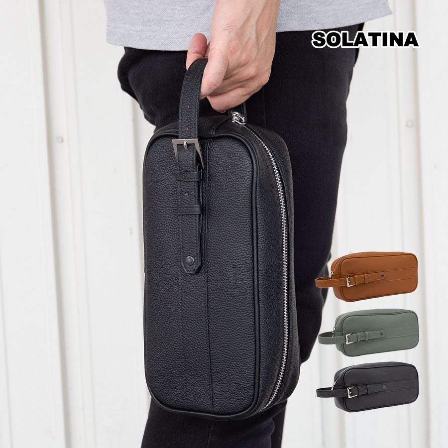 SOLATINA（ソラチナ） セカンドバッグ メンズ 本革 革 レザー クラッチ