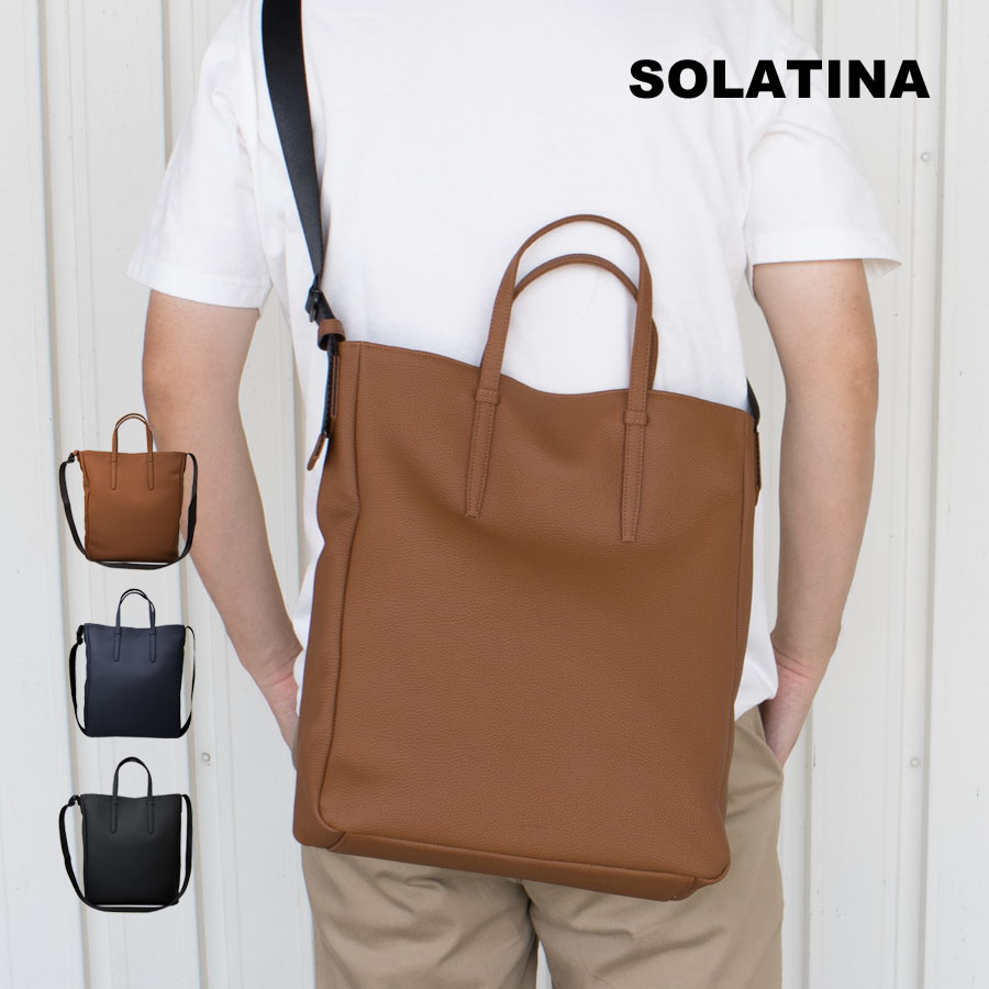 SOLATINA（ソラチナ） トートバッグ メンズ 40代 50代 a4 縦型 斜