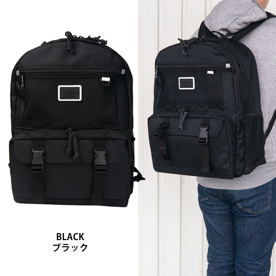 リュックサック メンズ 38l 大容量 2層 b4 a4 pc 16インチ ノートpc