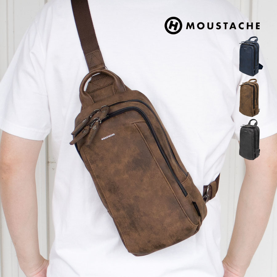 MOUSTACHE（ムスタッシュ） ボディバッグ メンズ 斜めがけ ブランド 長