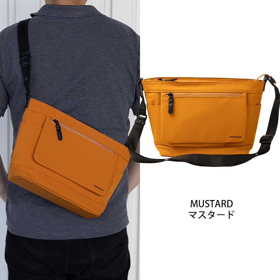 MOUSTACHE（ムスタッシュ） ショルダーバッグ メンズ 斜めがけ 小さめ