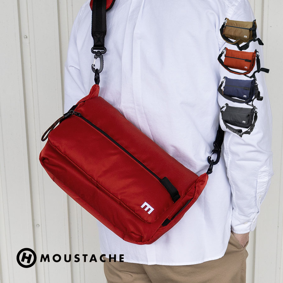 【未使用】moustache+moustache ショルダーバッグ MOUSTACHE（ムスタッシュ） ショルダーバッグ メッセンジャーバッグ