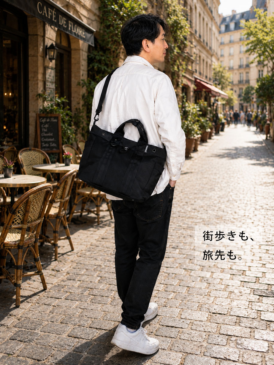 MOUSTACHE（ムスタッシュ） トートバッグ メンズ レディース 2way a4