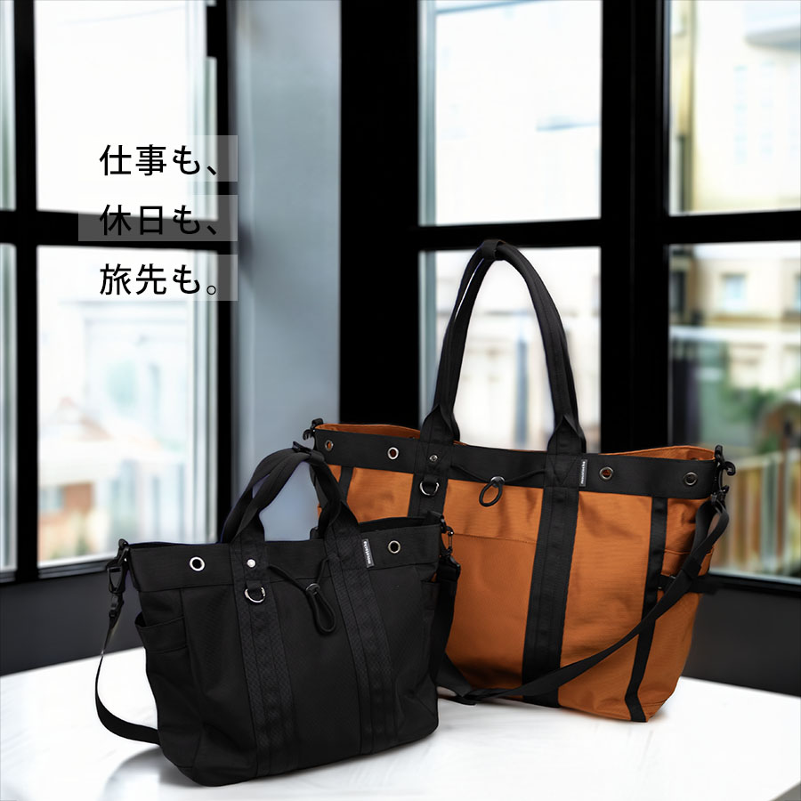 MOUSTACHE（ムスタッシュ） トートバッグ メンズ 大きめ 34L 2way