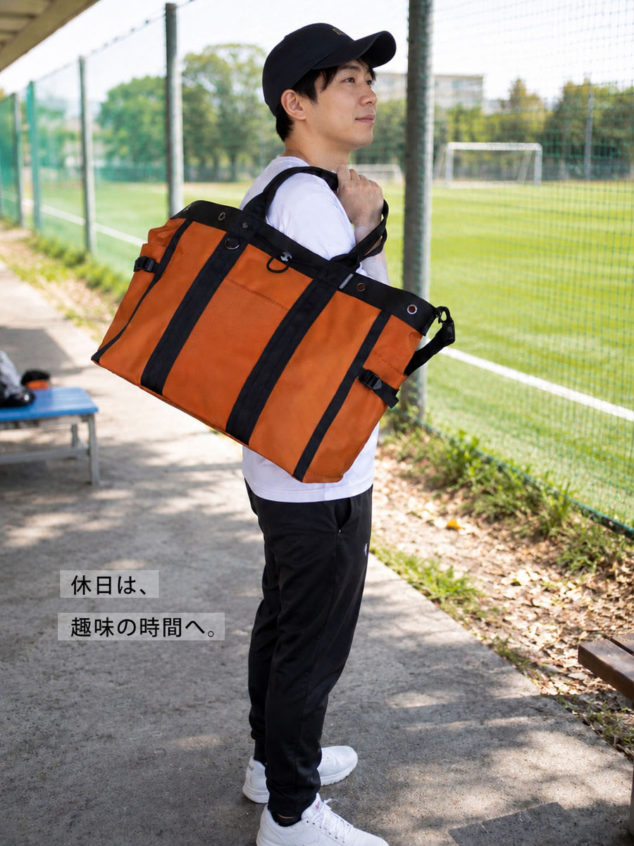 MOUSTACHE（ムスタッシュ） トートバッグ メンズ 大きめ 34L 2way