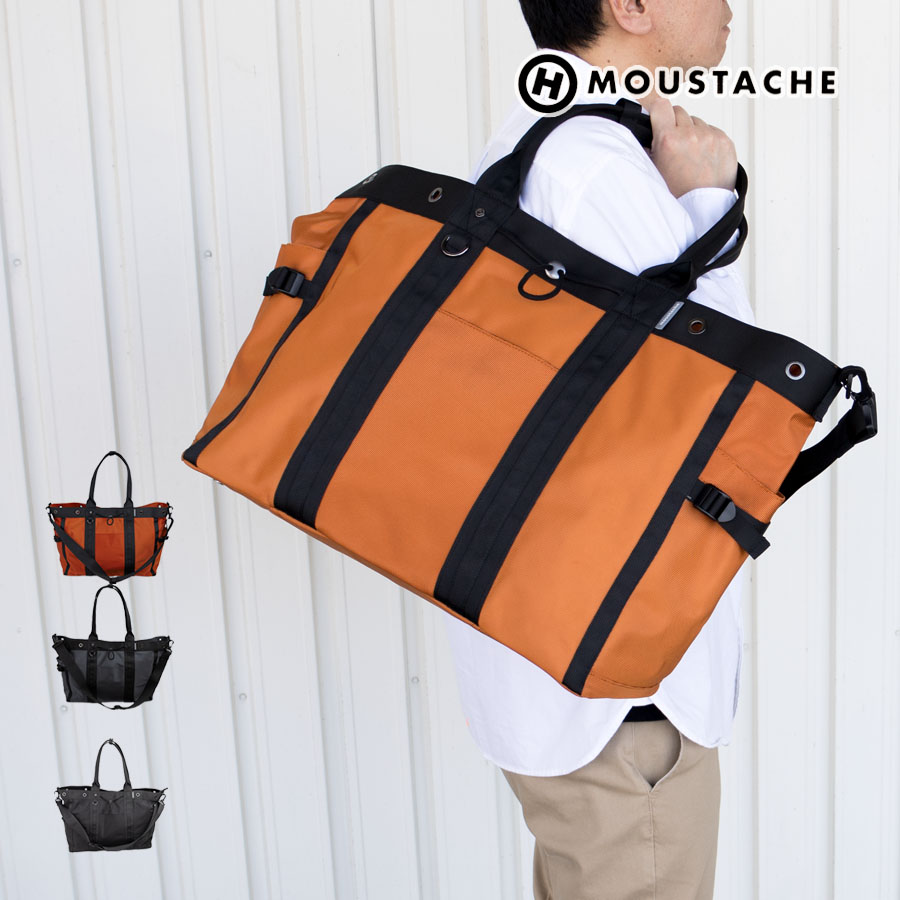 MOUSTACHE（ムスタッシュ） トートバッグ メンズ 大きめ 34L 2way