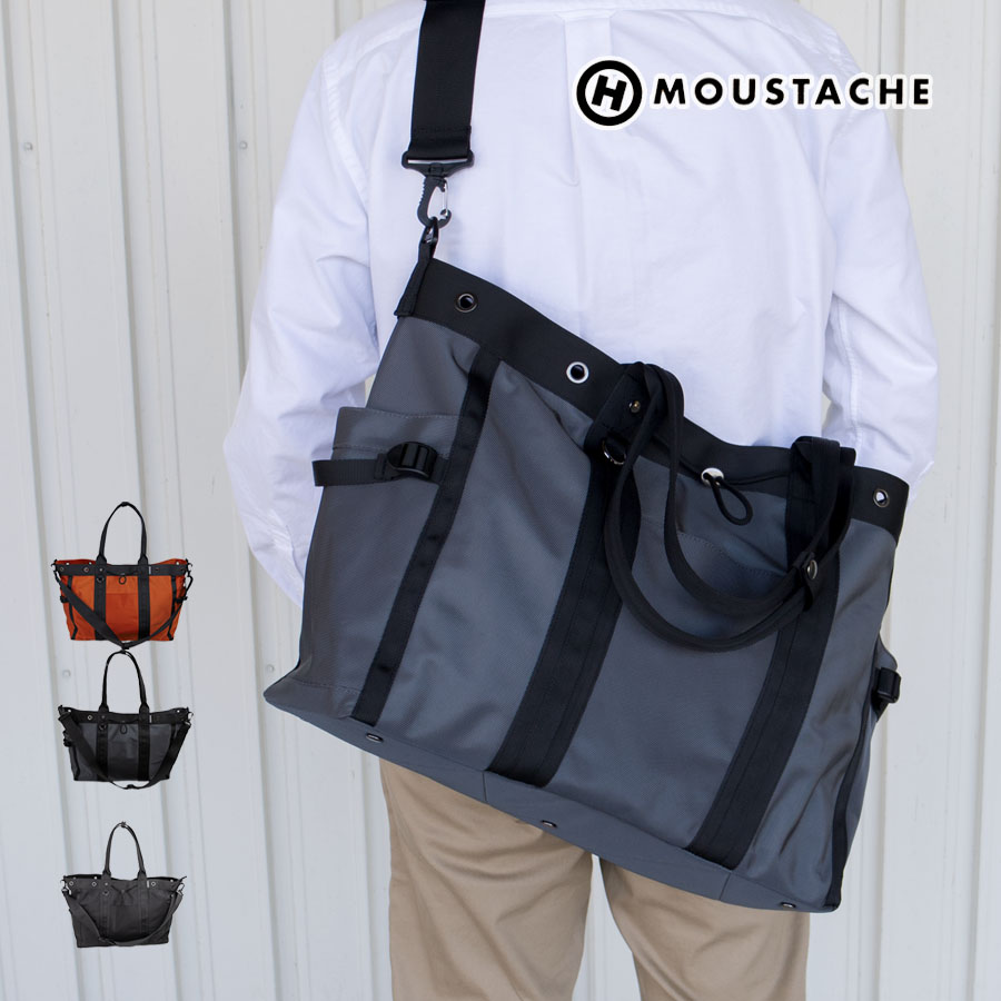 MOUSTACHE（ムスタッシュ） トートバッグ メンズ 大きめ 34L 2way