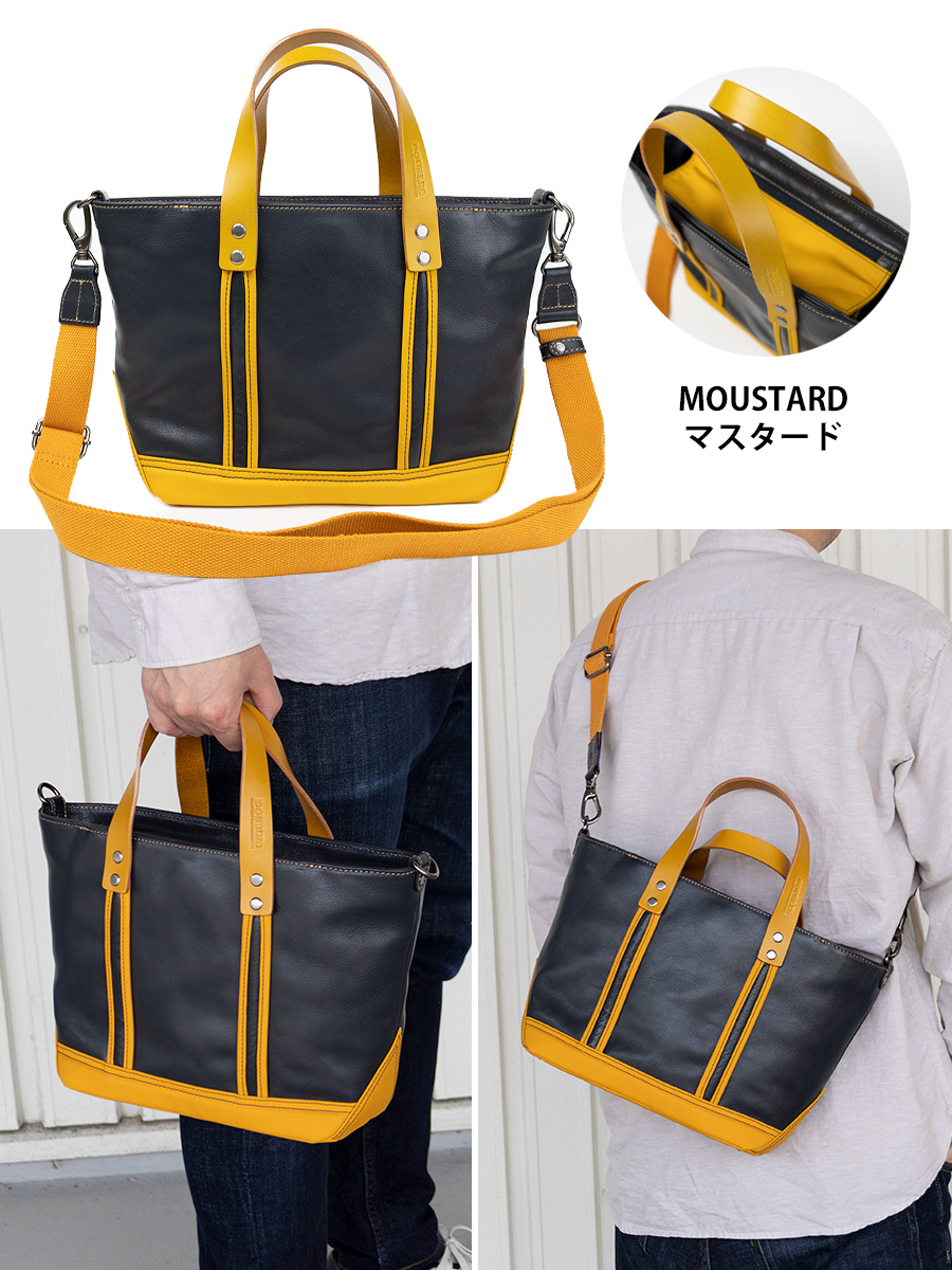 DOUBLES（ダブルス） トートバッグ メンズ B5 本革 革 レザー 2way 斜