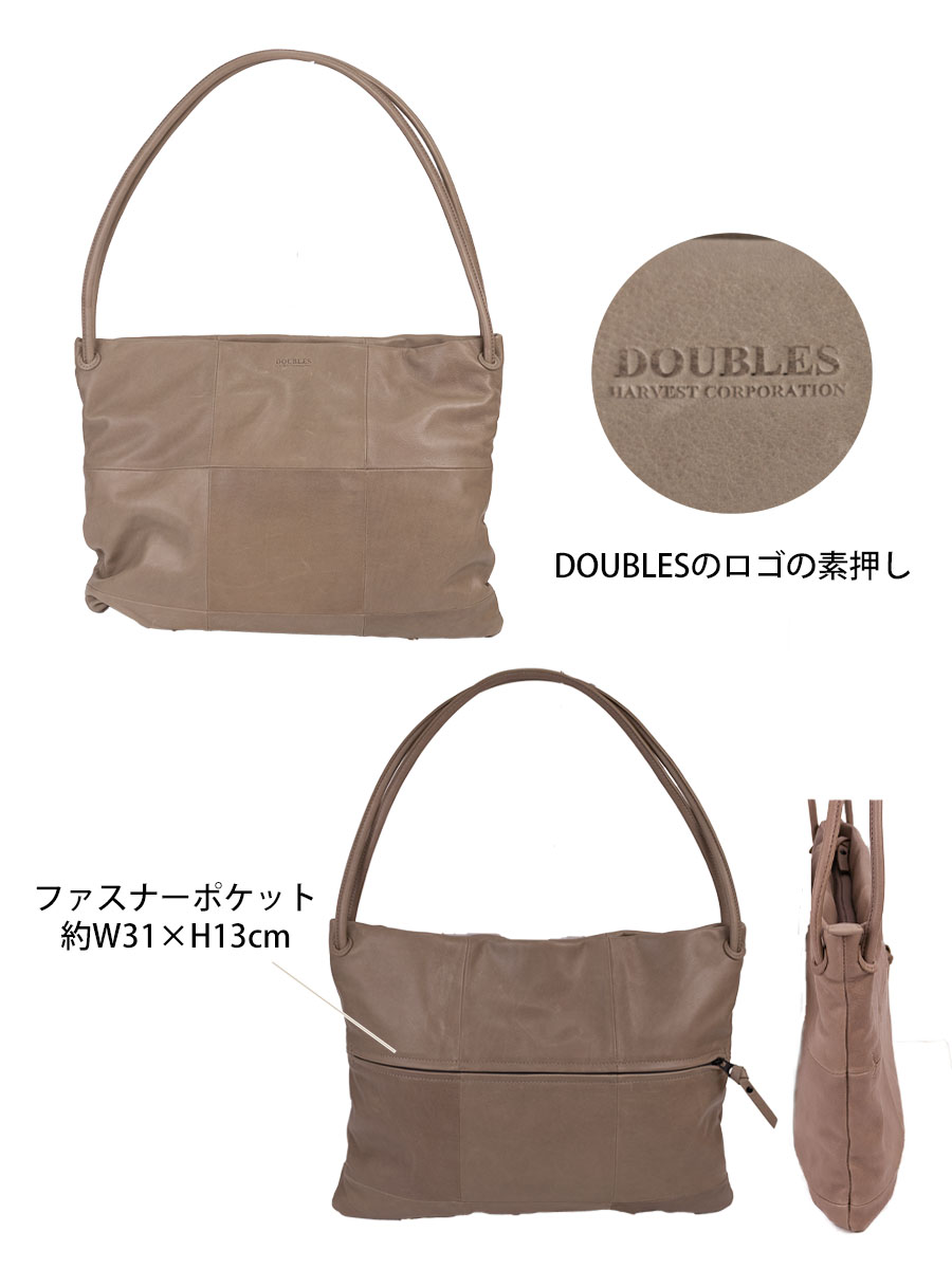 DOUBLES（ダブルス） トートバッグ メンズ レディース 革 本革 レザー