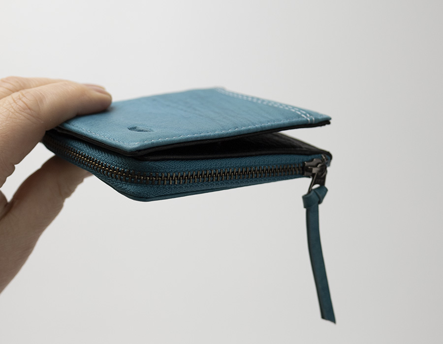 DOUBLES 財布 メンズ 二つ折り 本革 革 レザー Lファスナー 小銭入れ