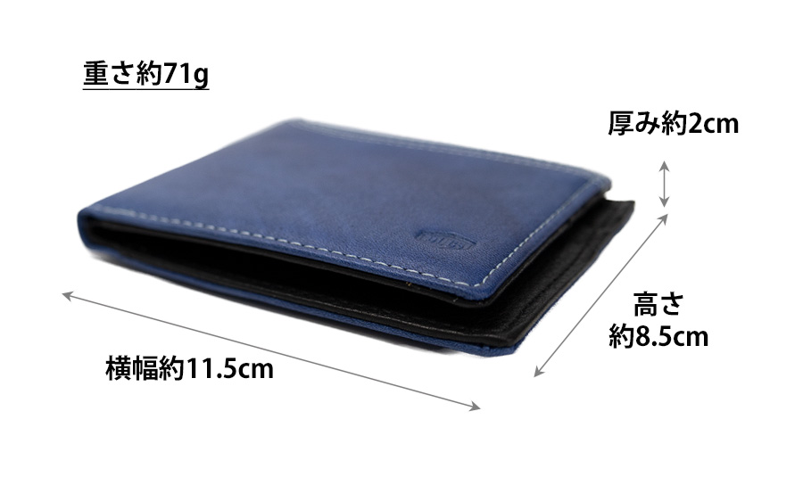 DOUBLES（ダブルス） 財布 メンズ 二つ折り 本革 革 レザー 小銭入れ