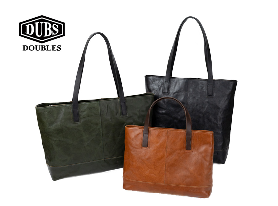 DOUBLES（ダブルス） トートバッグ メンズ a4 縦型 本革 革 レザー
