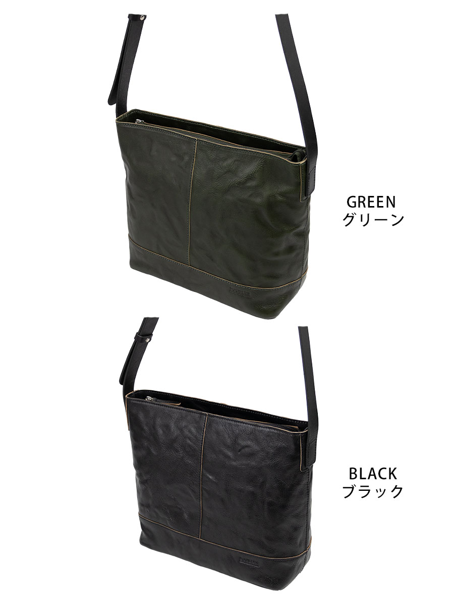 DOUBLES（ダブルス） ショルダーバッグ メンズ 本革 革 レザー a4 b5