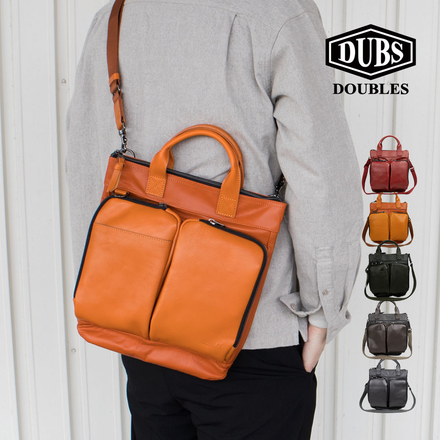 DOUBLES（ダブルス） トートバッグ メンズ ブランド b5 本革 革 レザー