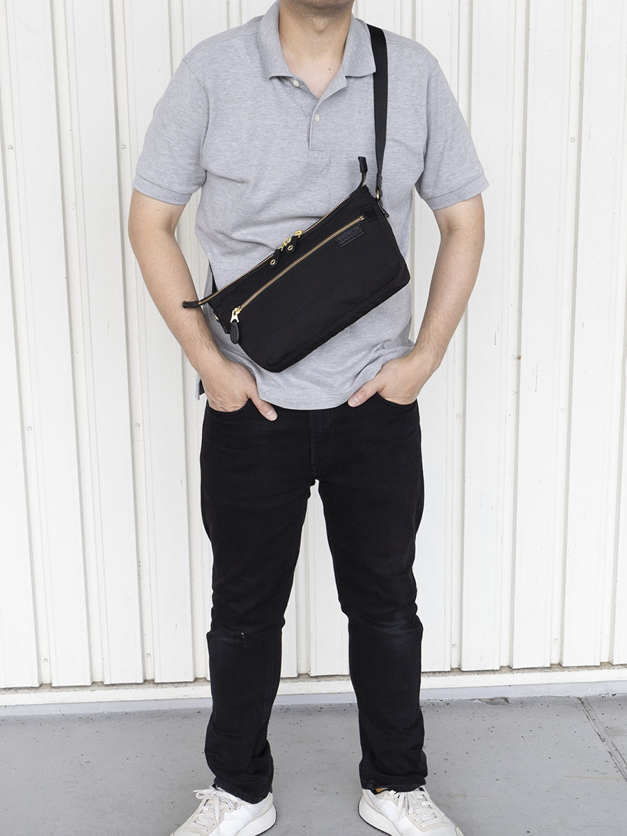 DOUBLES（ダブルス） ショルダーバッグ メンズ 小さめ 横型 斜めがけ