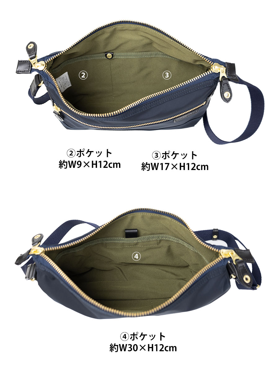 DOUBLES（ダブルス） ショルダーバッグ メンズ 小さめ 横型 斜めがけ