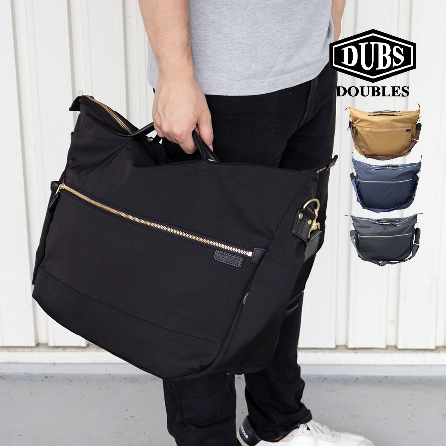 DOUBLES ボストンバッグ メンズ 大容量 28L a4 軽量 ナイロン