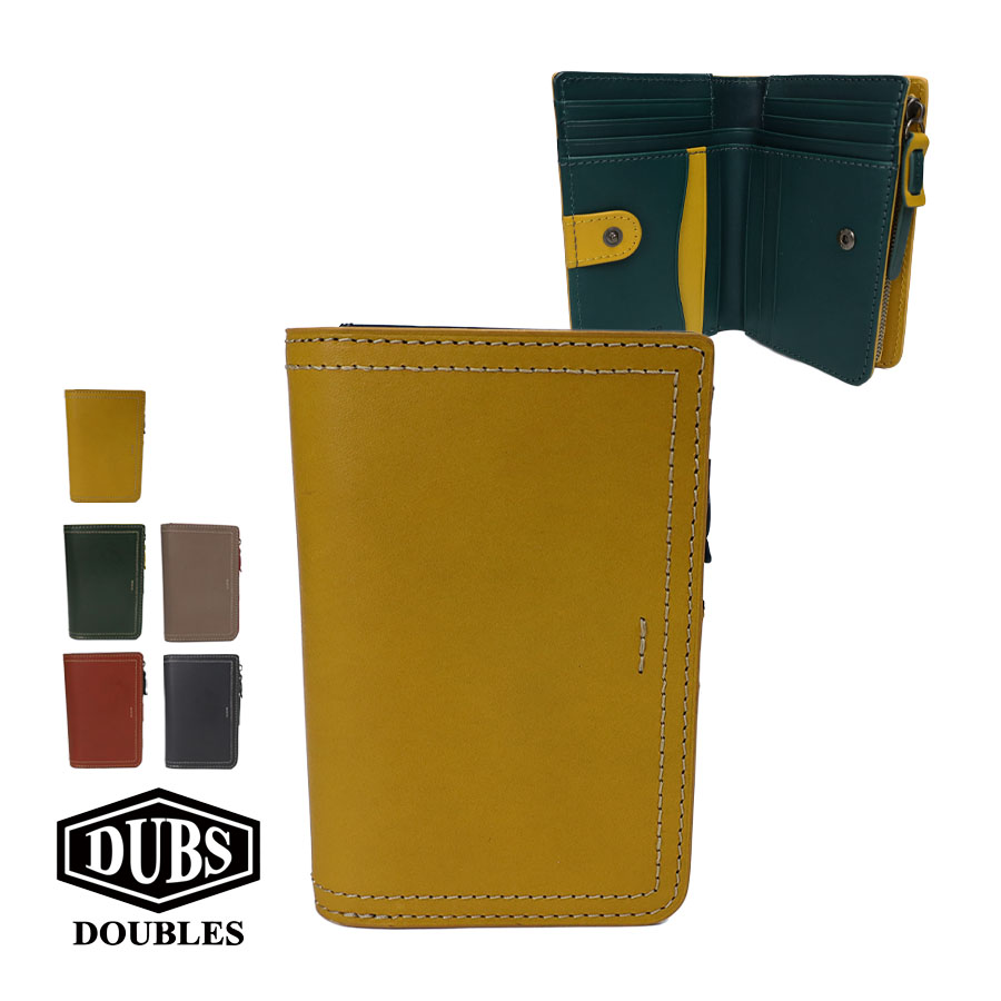 DOUBLES（ダブルス） 財布 メンズ 二つ折り 本革 革 レザー ブランド