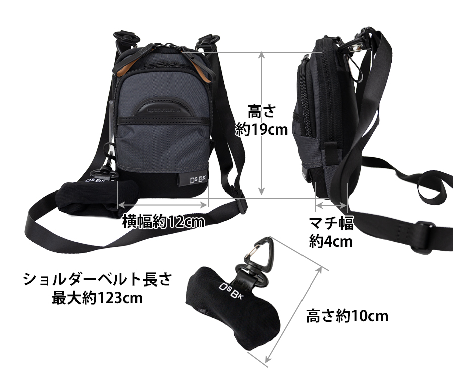 スマホショルダー メンズ ショルダーバッグ 小さめ 斜めがけ
