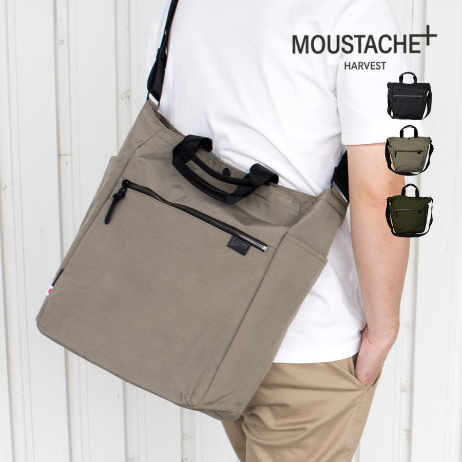 MOUSTACHE（ムスタッシュ） トートバッグ 2way ナイロン ブランド A4 