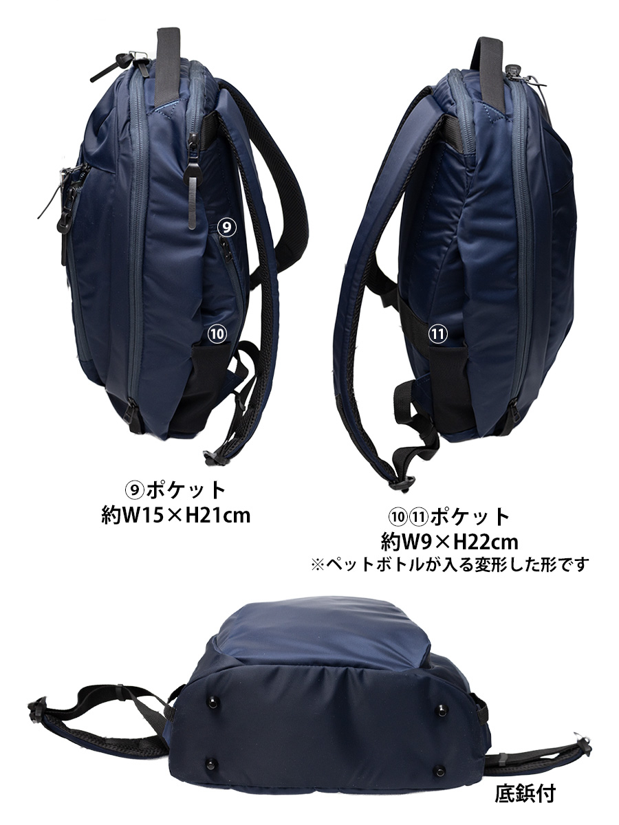 リュックサック メンズ ブランド 12L A4 PC 14インチ ビジネスリュック