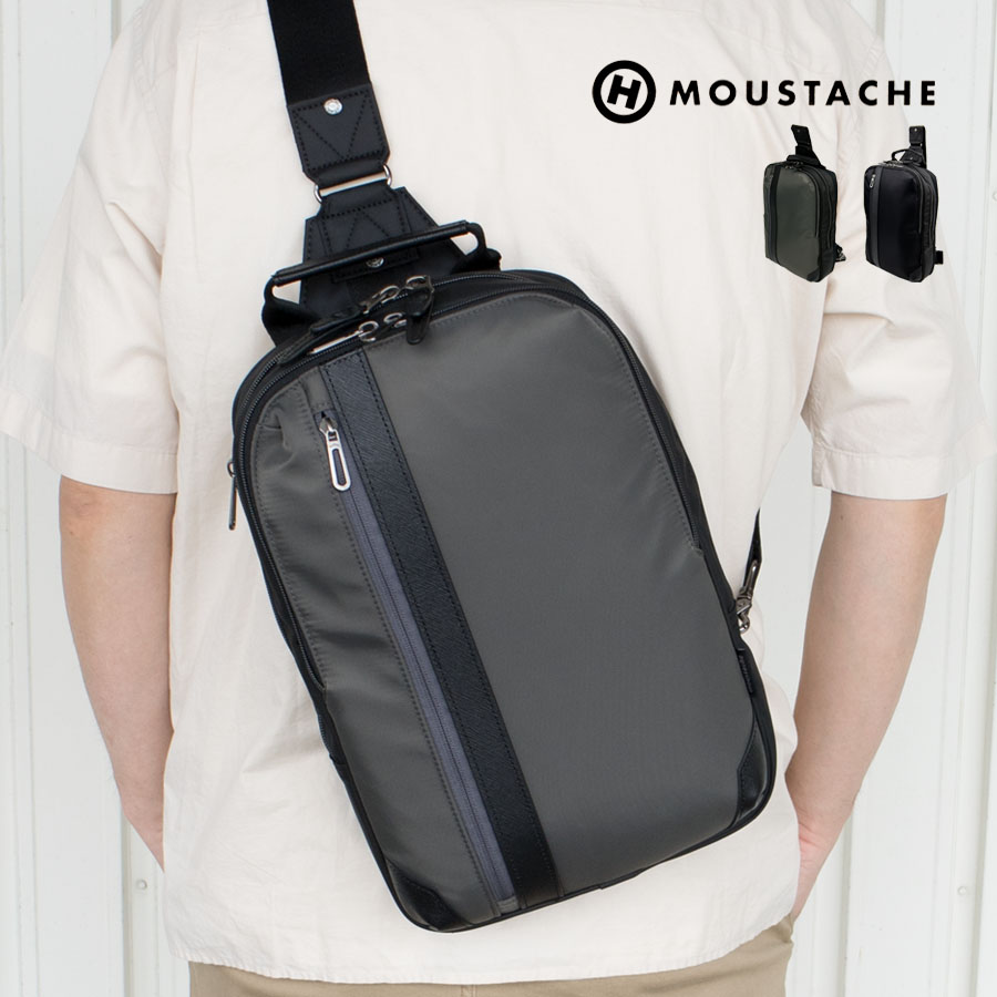 MOUSTACHE（ムスタッシュ） ボディバッグ メンズ 40代 50代 斜めがけ
