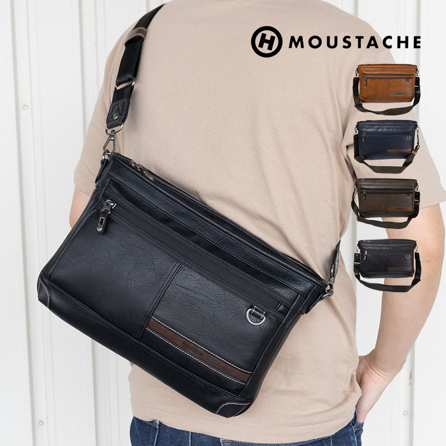MOUSTACHE（ムスタッシュ） ショルダーバッグ メンズ 斜めがけ b5