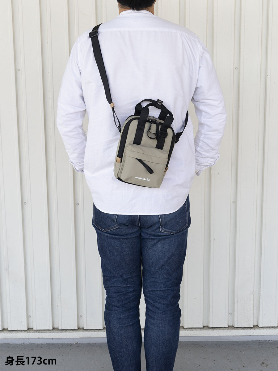 MOUSTACHE（ムスタッシュ） ショルダーバッグ メンズ 小さい 軽量 軽い