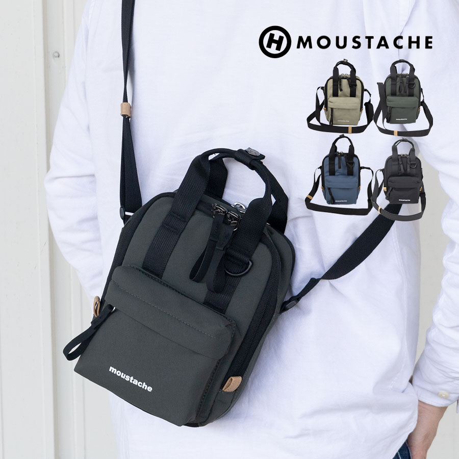 MOUSTACHE（ムスタッシュ） ショルダーバッグ メンズ 小さい 軽量 軽い