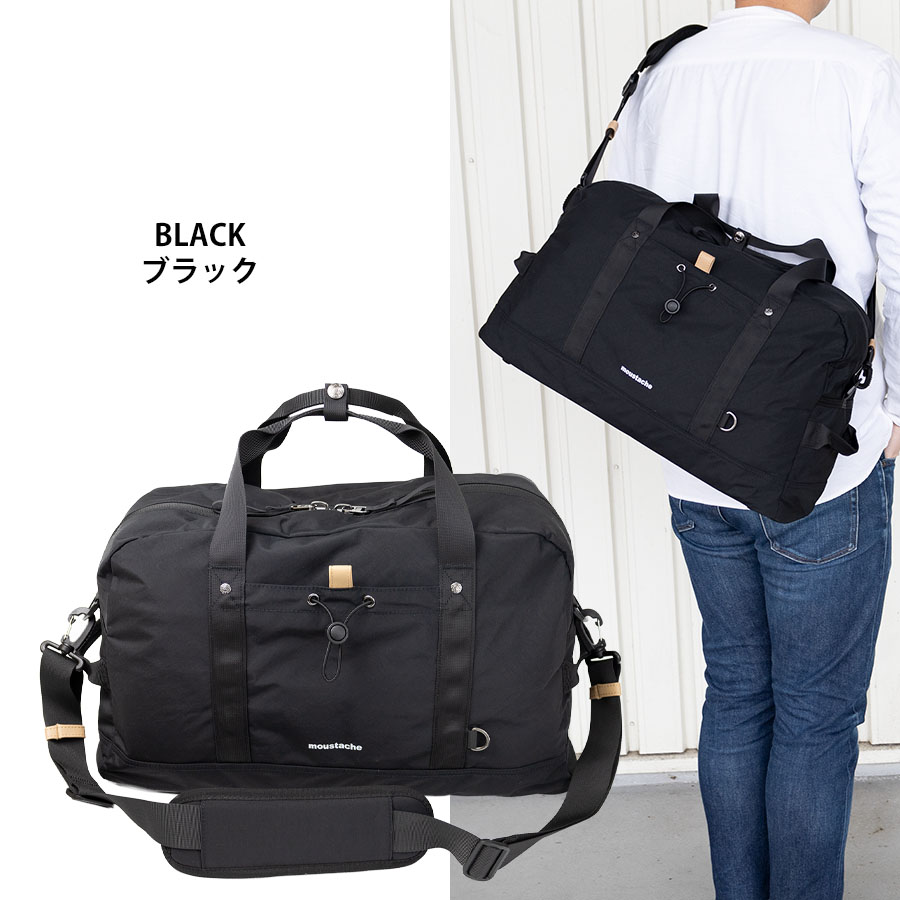 MOUSTACHE（ムスタッシュ） ボストンバッグ メンズ レディース 2way