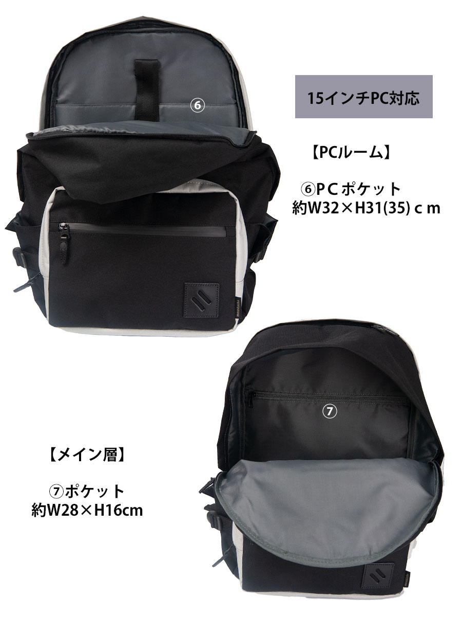 MOUSTACHE（ムスタッシュ） リュックサック メンズ 撥水 33l a3 b4 pc