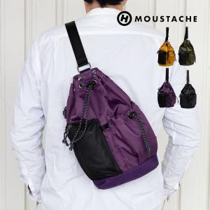 MOUSTACHE(ムスタッシュ) 巾着型ボディバッグ BSC-4715