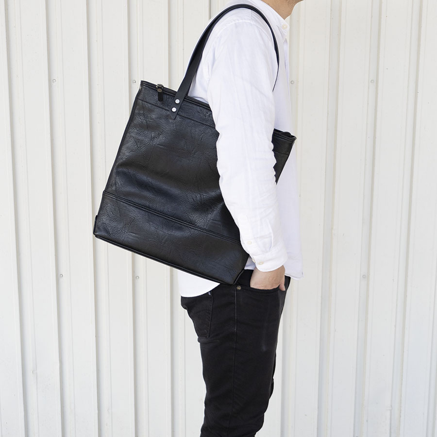 新品 MOUSTACHE トートバッグ 肩掛け B4 A4 通勤 ビジネス MOUSTACHE ムスタッシュ トートバッグ A4サイズ メンズ