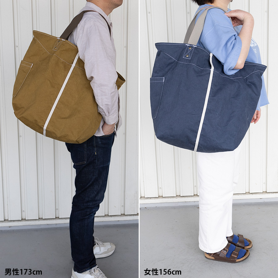 MOUSTACHE トートバッグ メンズ レディース 肩掛け 巾着 大きめ