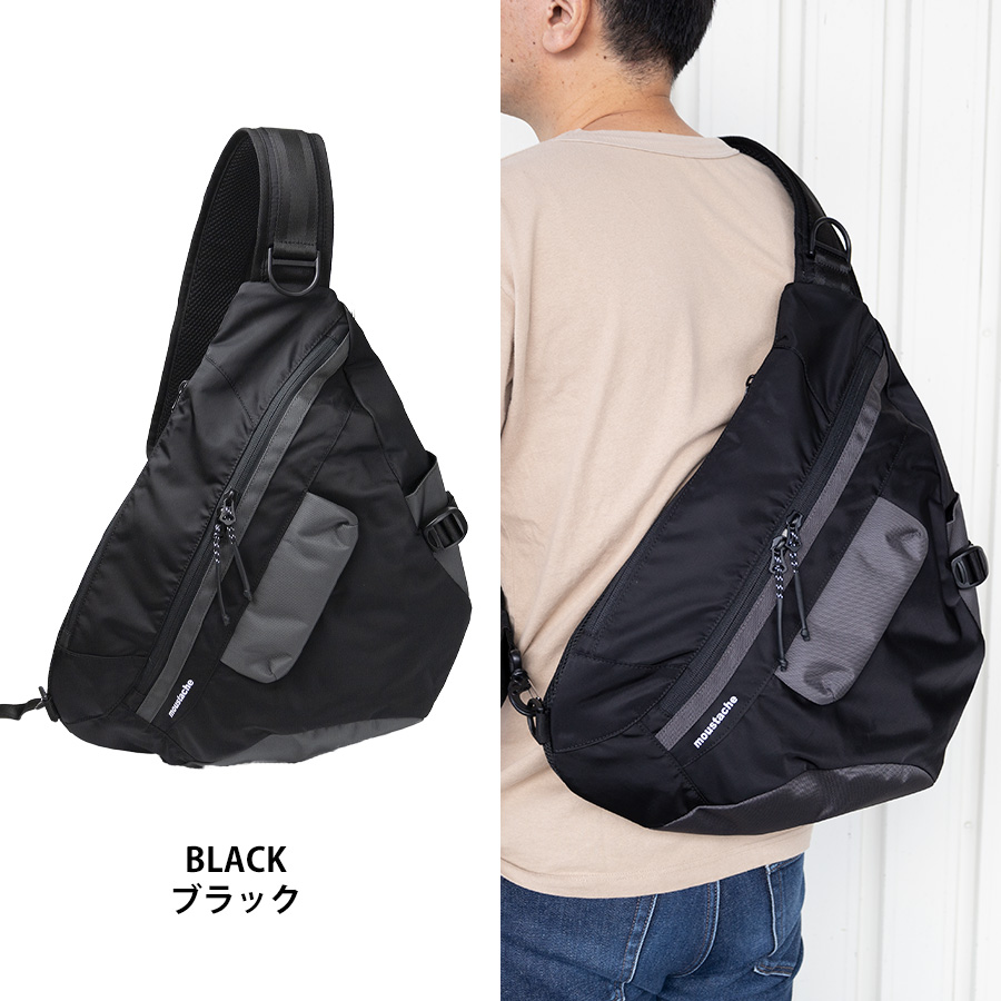 MOUSTACHE ボディバッグ メンズ レディース 大容量 a4 斜めがけ