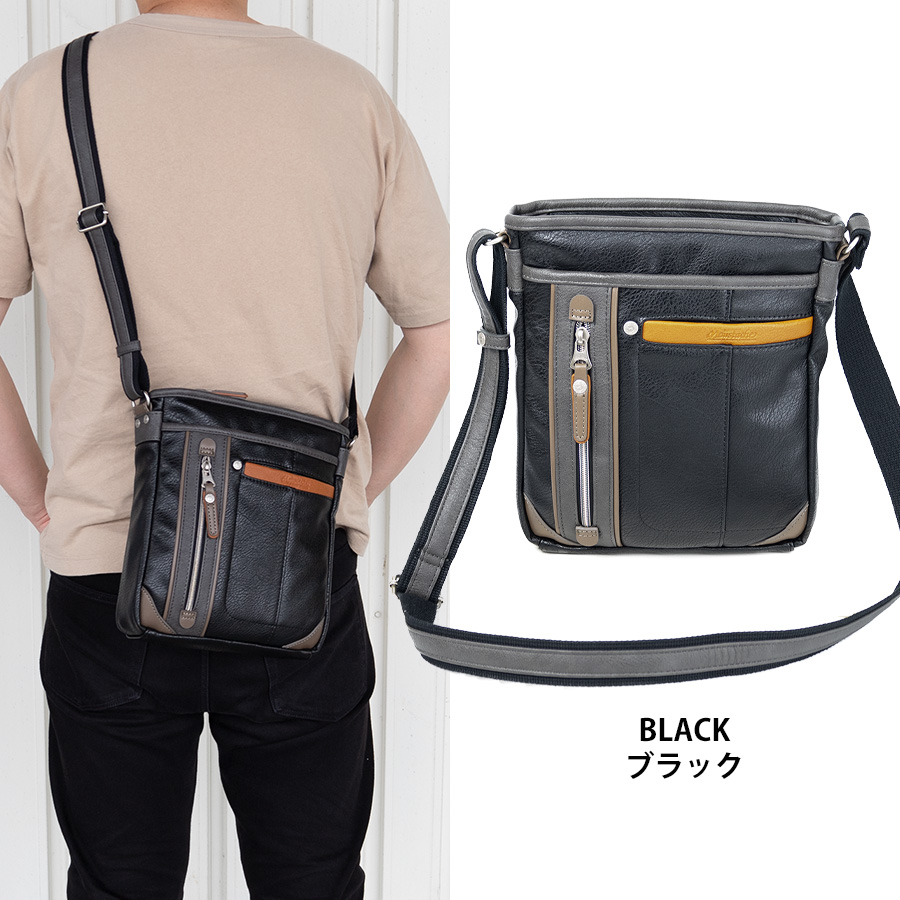 ショルダーバッグ メンズ 斜めがけ 肩掛け ブランド B5 40代 50代 通勤 おしゃれ ビジネス カジュアル MOUSTACHE ムスタッシュ YVQ-5955 | MOUSTACHE | 15