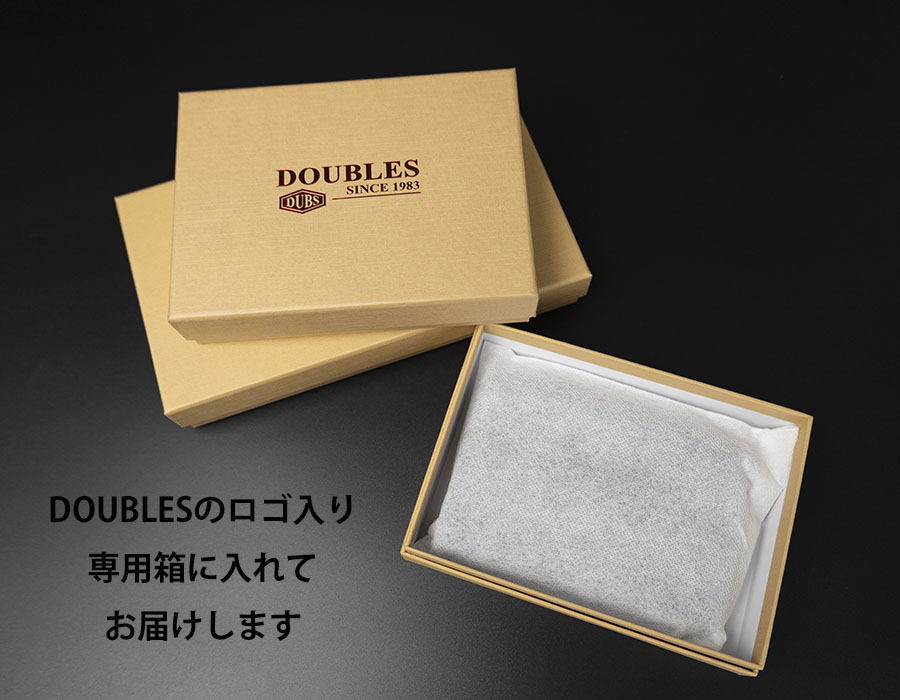 DOUBLES 財布 メンズ 二つ折り 本革 革 レザー パイソン