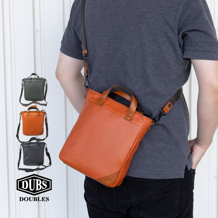 DOUBLES（ダブルス） ショルダーバッグ メンズ 斜めがけ 本革 革