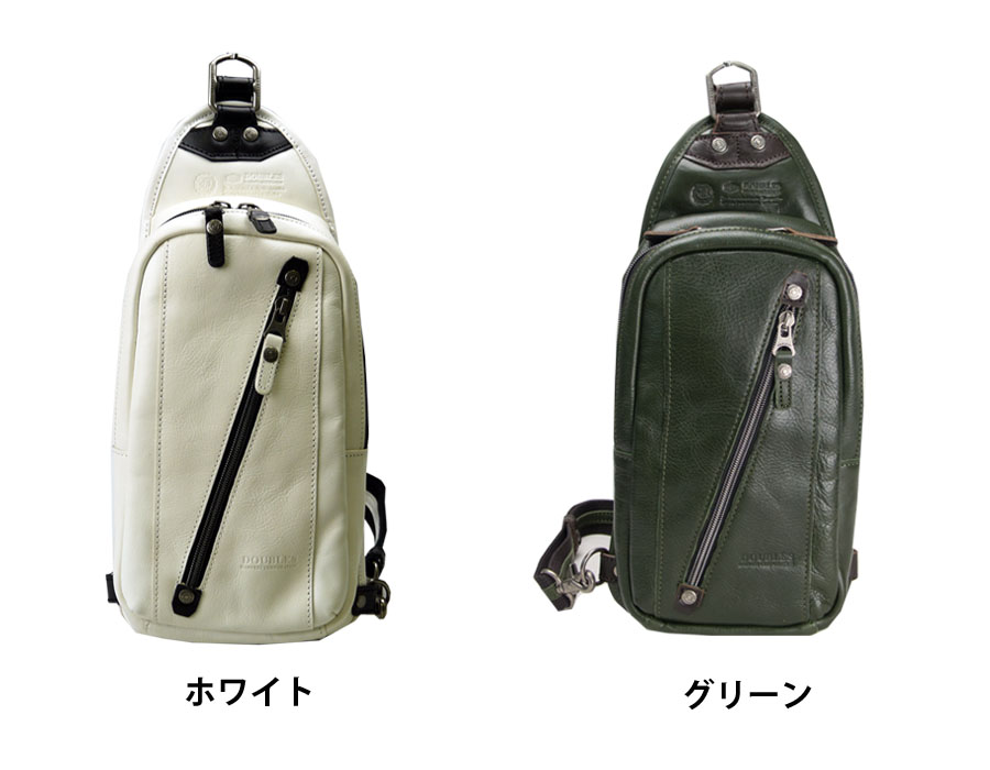 DOUBLES ダブルス ボディバッグ 本革 革 レザー メンズ DOUBLES（ダブルス） ボディバッグ バッグ メンズ レディース 本革 革