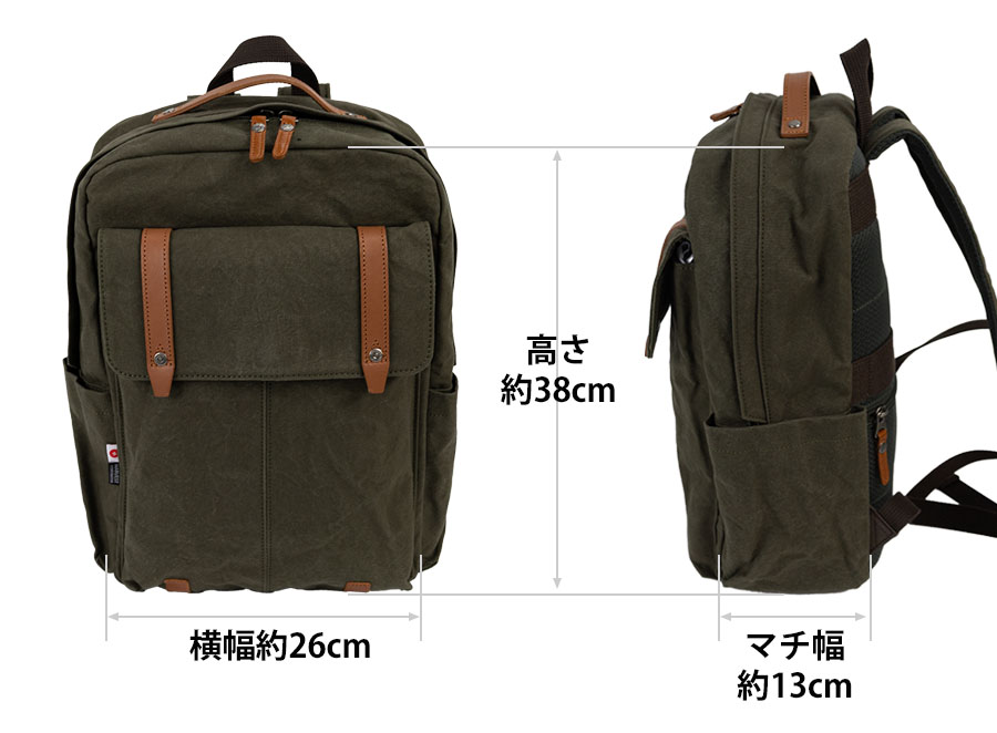 DOUBLES（ダブルス） リュックサック メンズ レディース ブランド 帆布